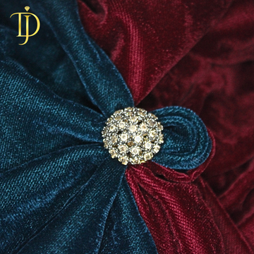 Luxury Gold Crystal Cluster Statement Ring for Women – Bold Party & Bridal Jewelry