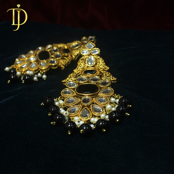 Kohl Kajal Statement Earrings – Bold & Mystical Elegance