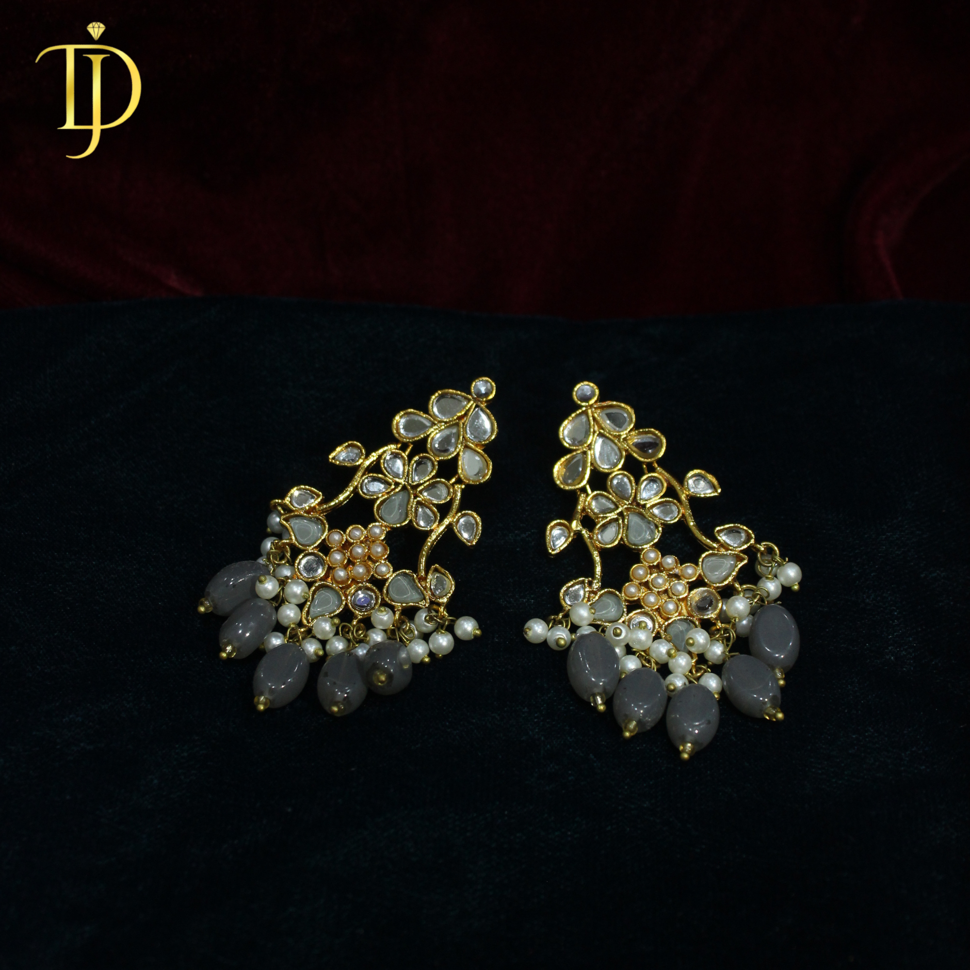 Jahanara Elegance Statement Earrings – Royal Timeless Charm