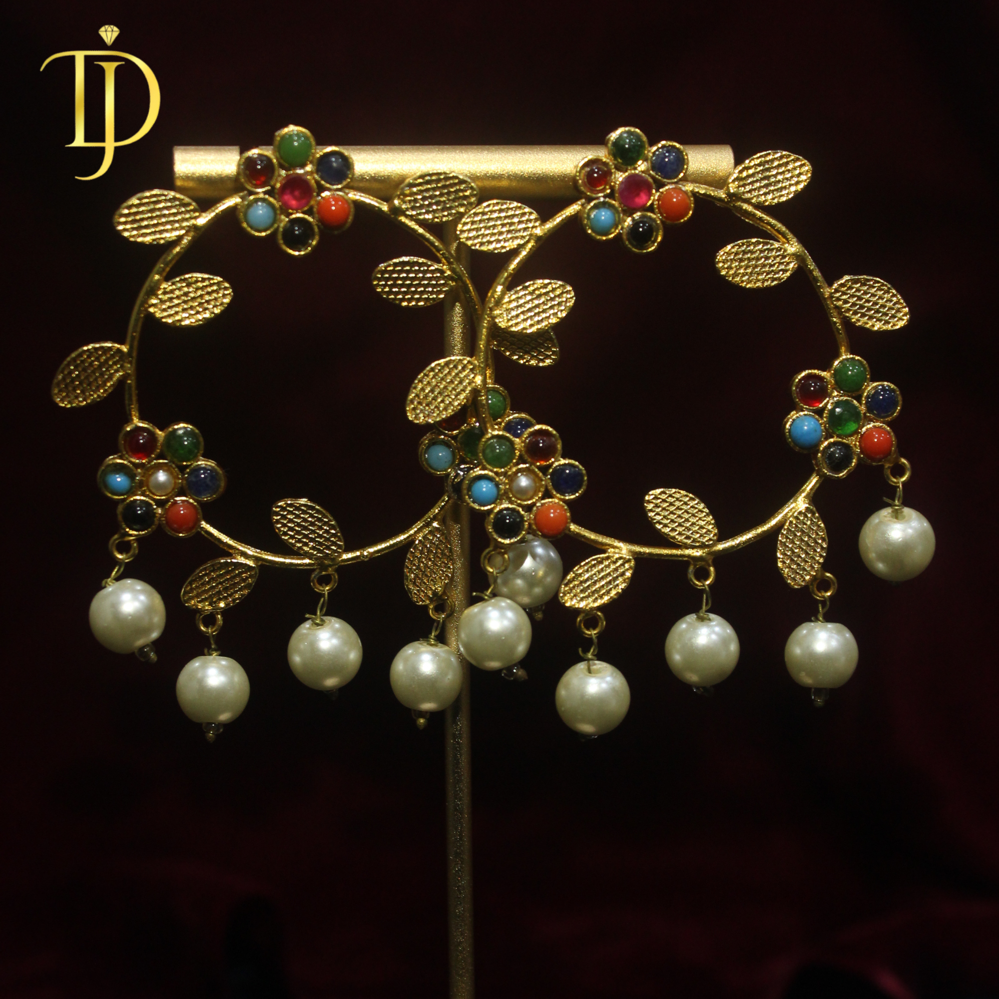 Pearl Pattle Earrings – Elegant Dangle Pearls for Timeless Charm