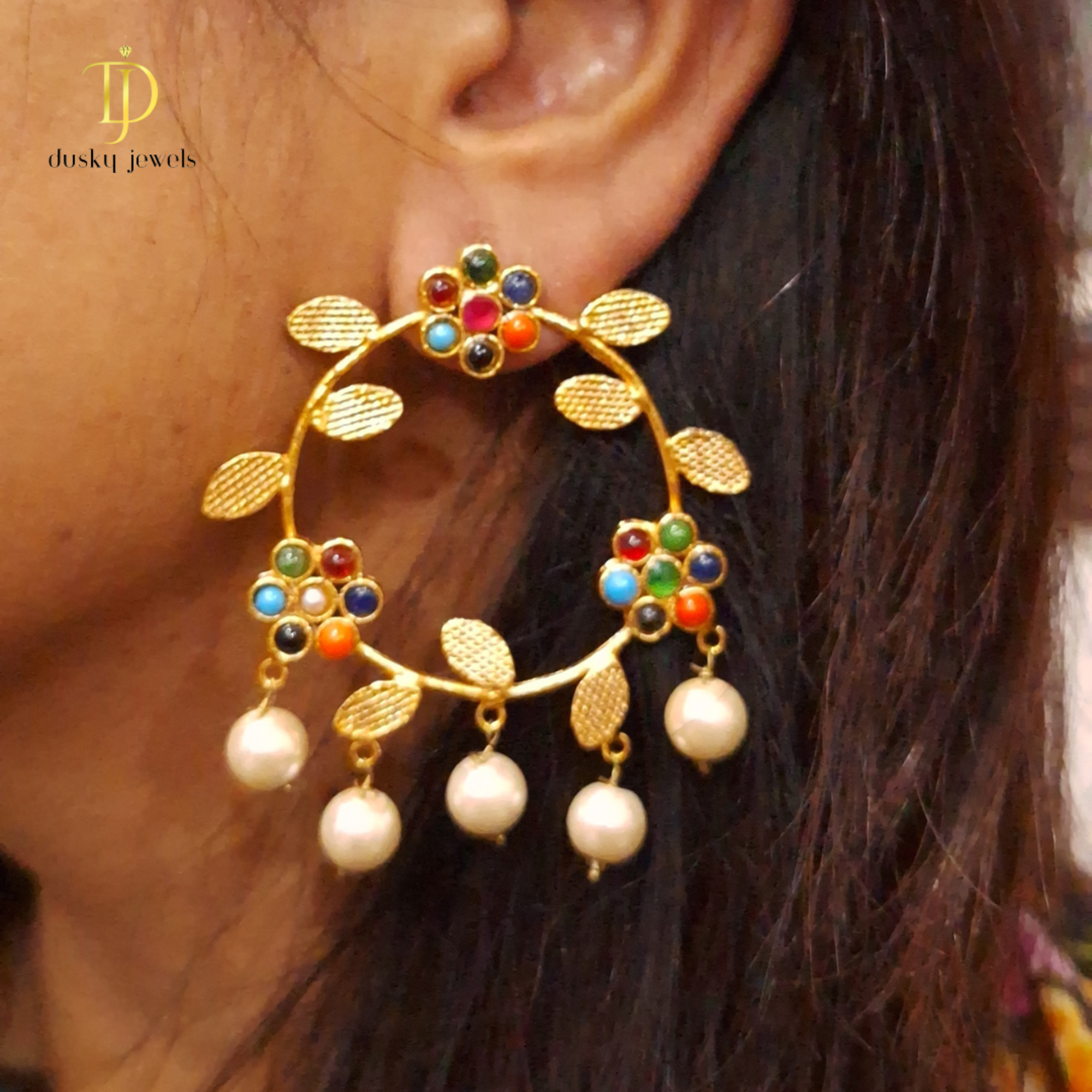 Pearl Pattle Earrings – Elegant Dangle Pearls for Timeless Charm